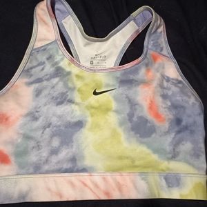 Women's Nike Tie Dye Sports Bra